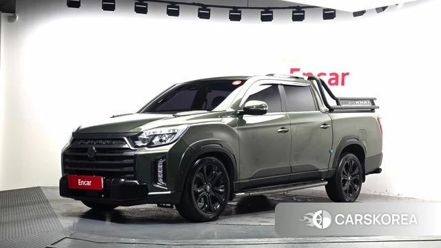 Ssangyong The New Rexton Sports Cannes 2022 Темно-зеленый из Кореи