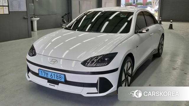 Hyundai Ionic 6 2023 Белый из Кореи