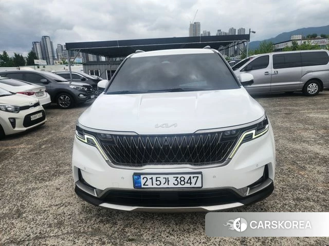 Kia Carnival 4th generation 2021 Жемчужный цвет из Кореи
