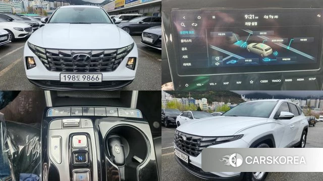 Hyundai Tucson (NX4) 2022 Белый из Кореи