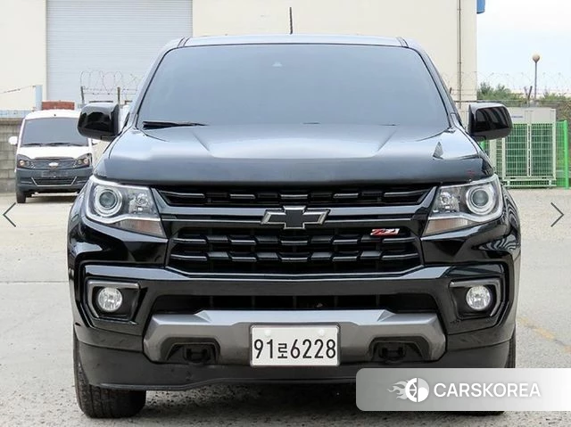 Chevrolet (GM Daewoo) Real New Colorado 2022 Черный из Кореи