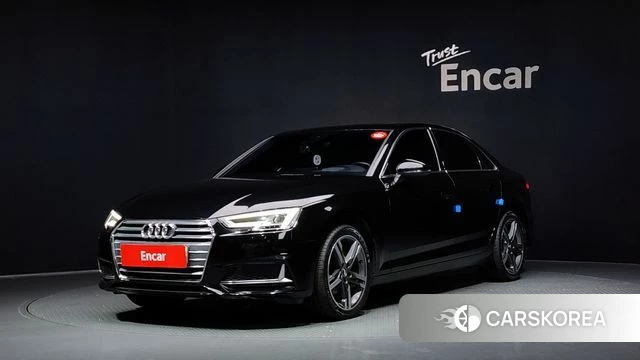Audi A4 (B9) 2019 Черный из Кореи