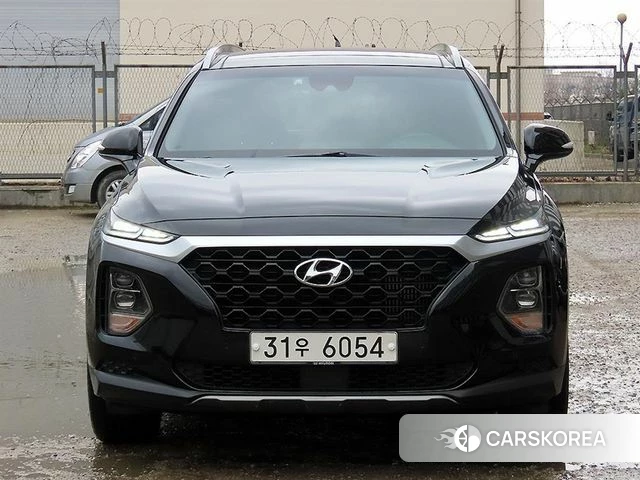 Hyundai Santa Fe TM 2018 Черный из Кореи