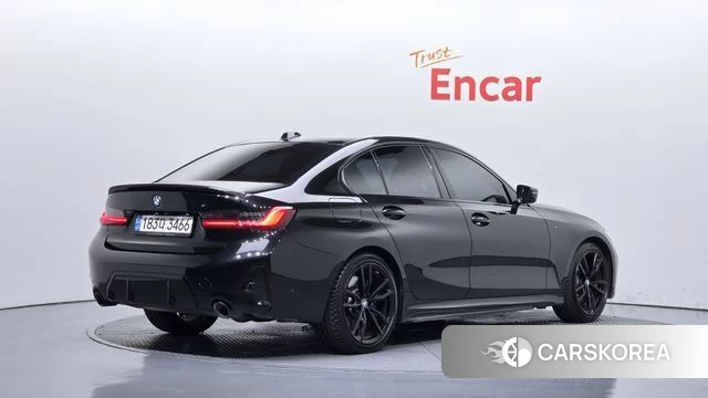 BMW 3 Series (G20) 2022 Черный из Кореи