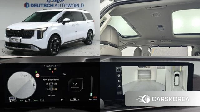 Kia The New Carnival 4th Generation 2024 Белый из Кореи