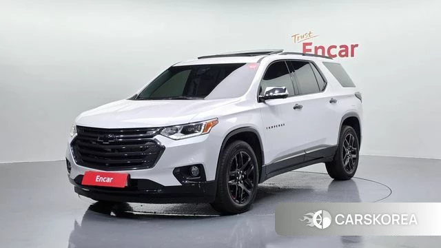 Chevrolet (GM Daewoo) Traverse 2020 Белый из Кореи