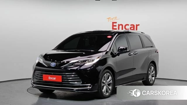 Toyota Sienna 4th Generation 2025 Синий из Кореи