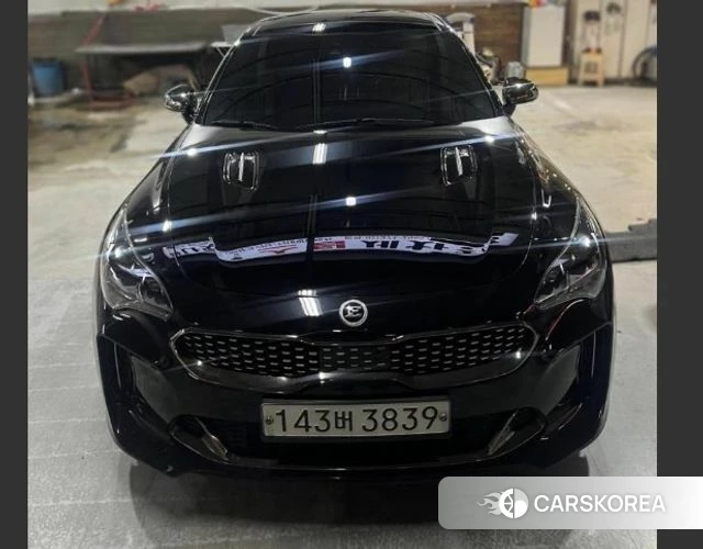 Kia Stinger 2020 Черный из Кореи