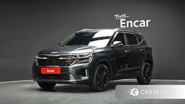 Kia The New Seltos 2022 Серый из Кореи