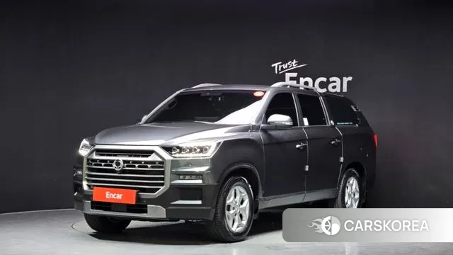 Ssangyong The New Rexton Sport 2024 Серый из Кореи