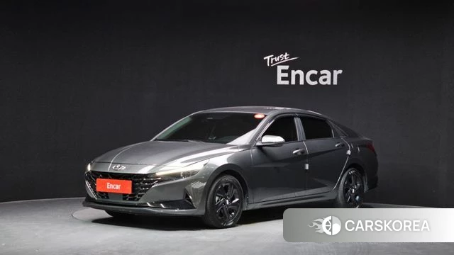 Hyundai Avante (CN7) 2022 Серый из Кореи