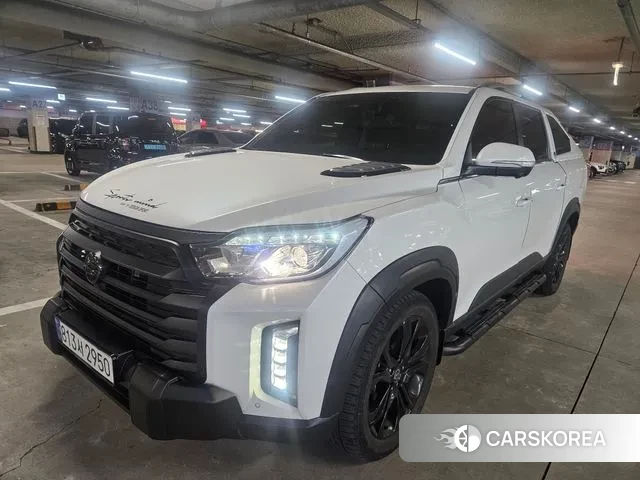 Ssangyong The New Rexton Sport 2022 Белый из Кореи