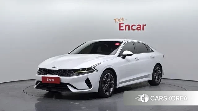 Kia K5 Hybrid 3rd Generation 2021 Белый из Кореи