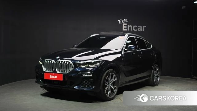 BMW X6 (G06) 2020 Синий из Кореи