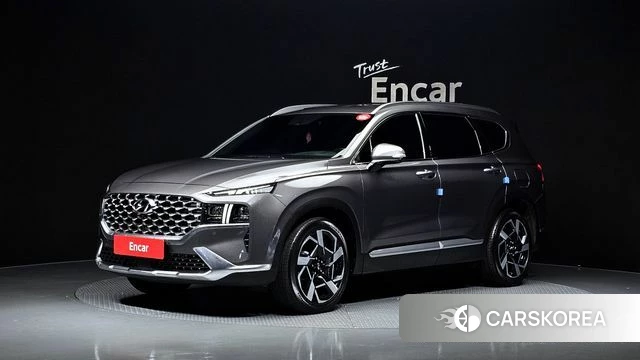 Hyundai The New Santa Fe 2020 Серый из Кореи