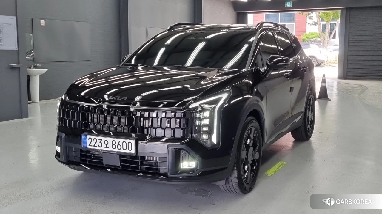 Kia The New Sportage 5th Generation 2024 Черный из Кореи