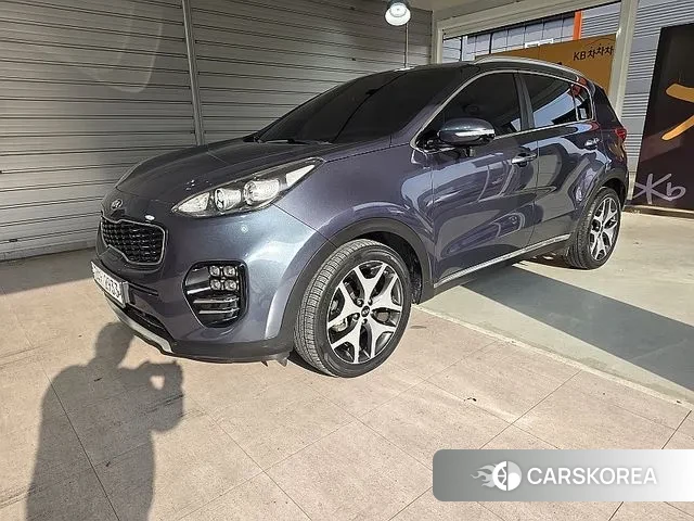 Kia Sportage 4th Generation 2018 Синий из Кореи