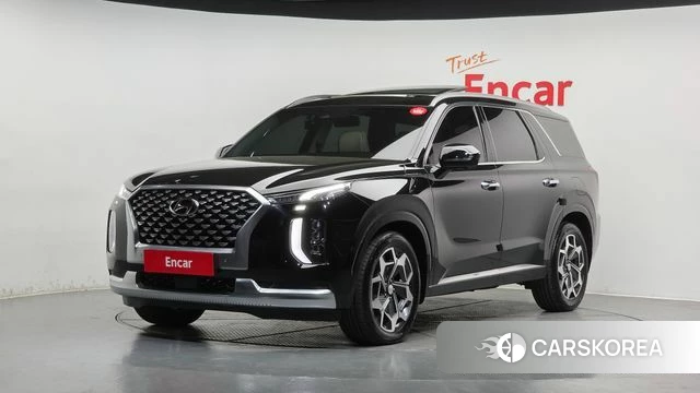 Hyundai Palisade 2021 Черный из Кореи