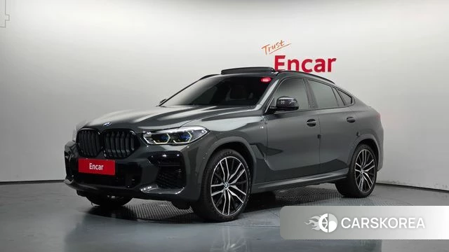 BMW X6 (G06) 2022 Серый из Кореи