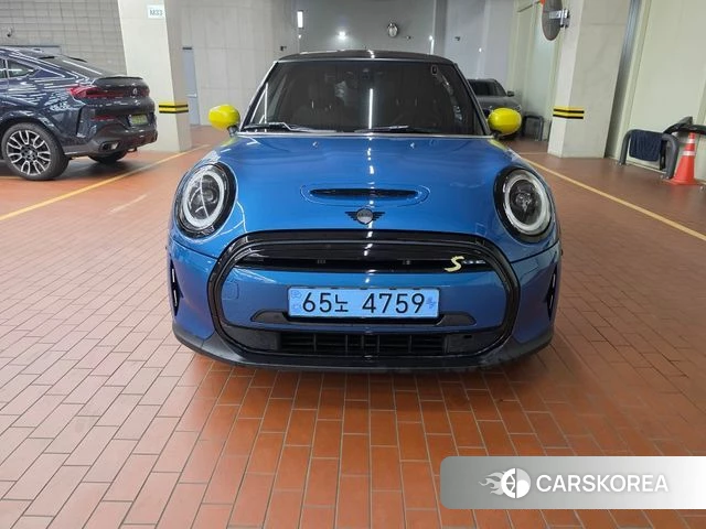 Mini Cooper Electric 2023 Синий из Кореи
