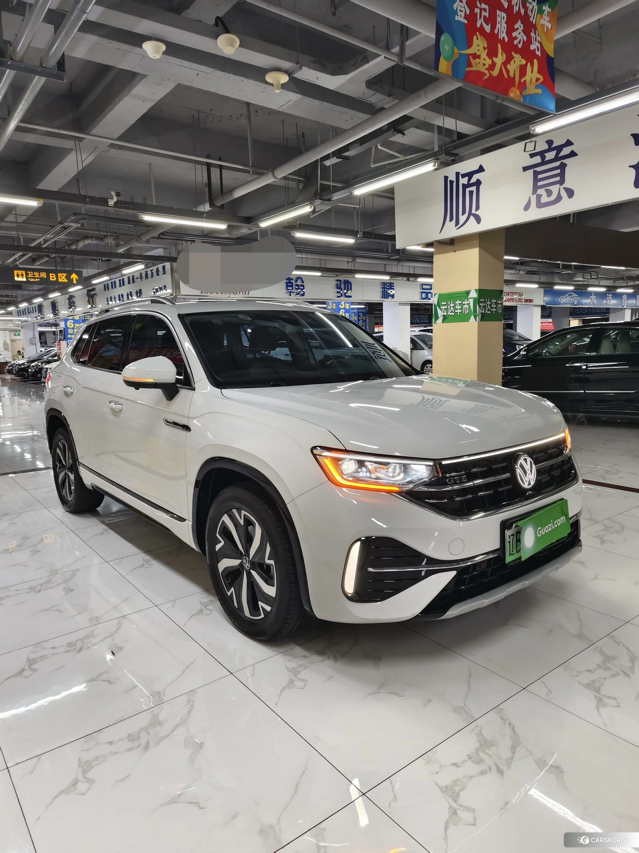 Volkswagen Tanyue GTE 2022 Белый из Китая