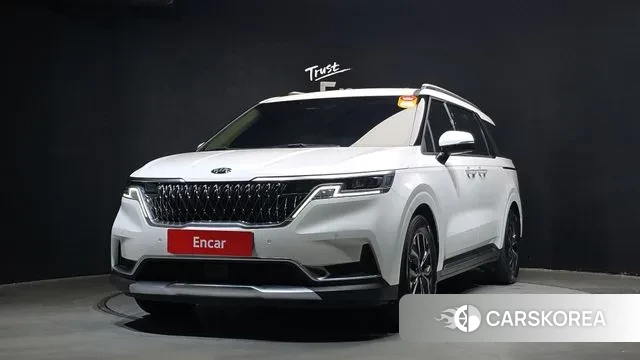 Kia Carnival 4th generation 2021 Белый из Кореи