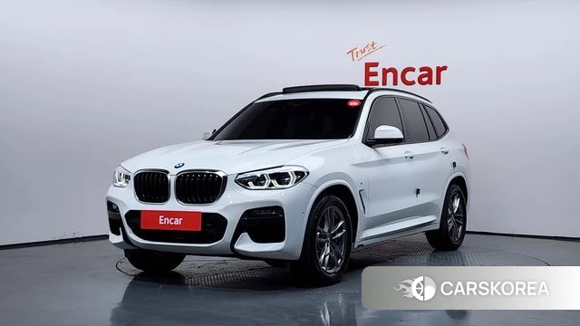 BMW X3 (G01) 2021 Белый из Кореи