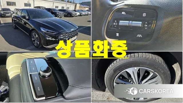 Kia K8 2021 Черный из Кореи