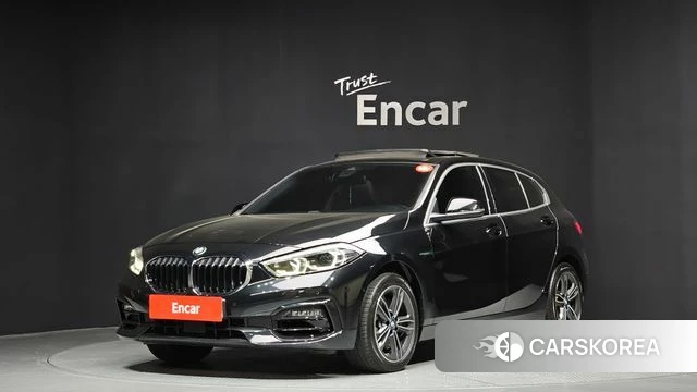 BMW 1 Series (F40) 2024 Черный из Кореи