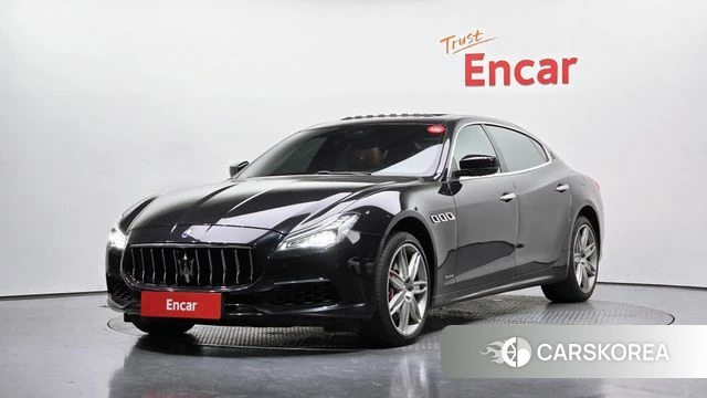 Maserati Quattroporte 2018 Серый из Кореи