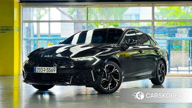 Kia The New K5 3rd generation 2024 Черный из Кореи