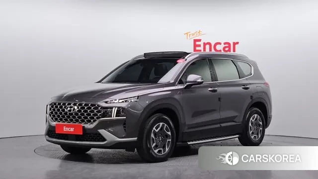 Hyundai The New Santa Fe 2022 Серый из Кореи