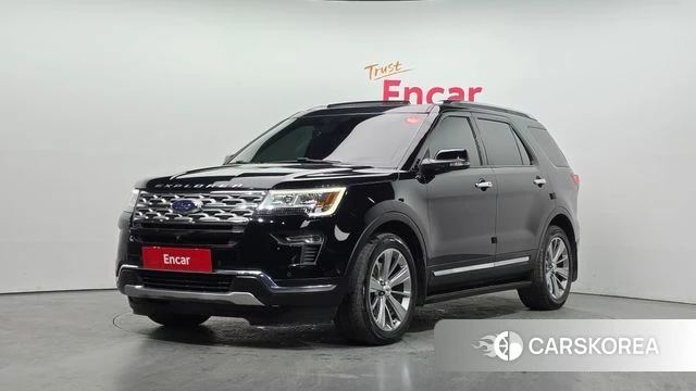 Ford Explorer 2018 Черный из Кореи
