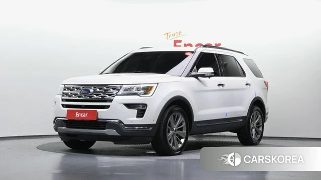 Ford Explorer 2018 Белый из Кореи