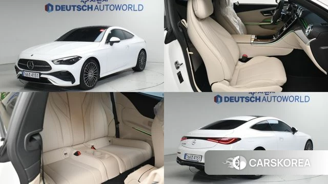 Mercedes-Benz CLE-Class C236 2026 Белый из Кореи