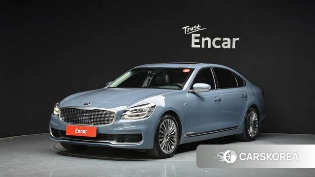 Kia More K9 2018 Небесно-голубой из Кореи