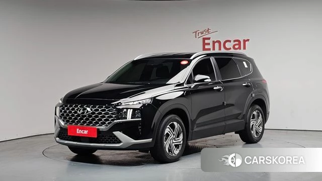 Hyundai The New Santa Fe 2022 Черный из Кореи