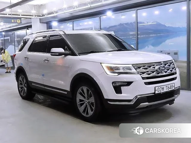 Ford Explorer 2018 Белый из Кореи