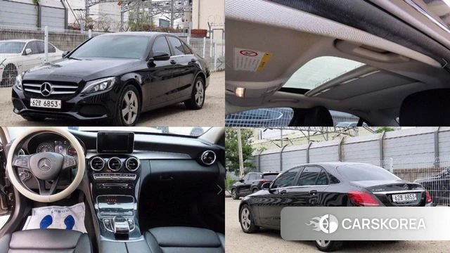 Mercedes-Benz C-Class W205 2018 Черный из Кореи