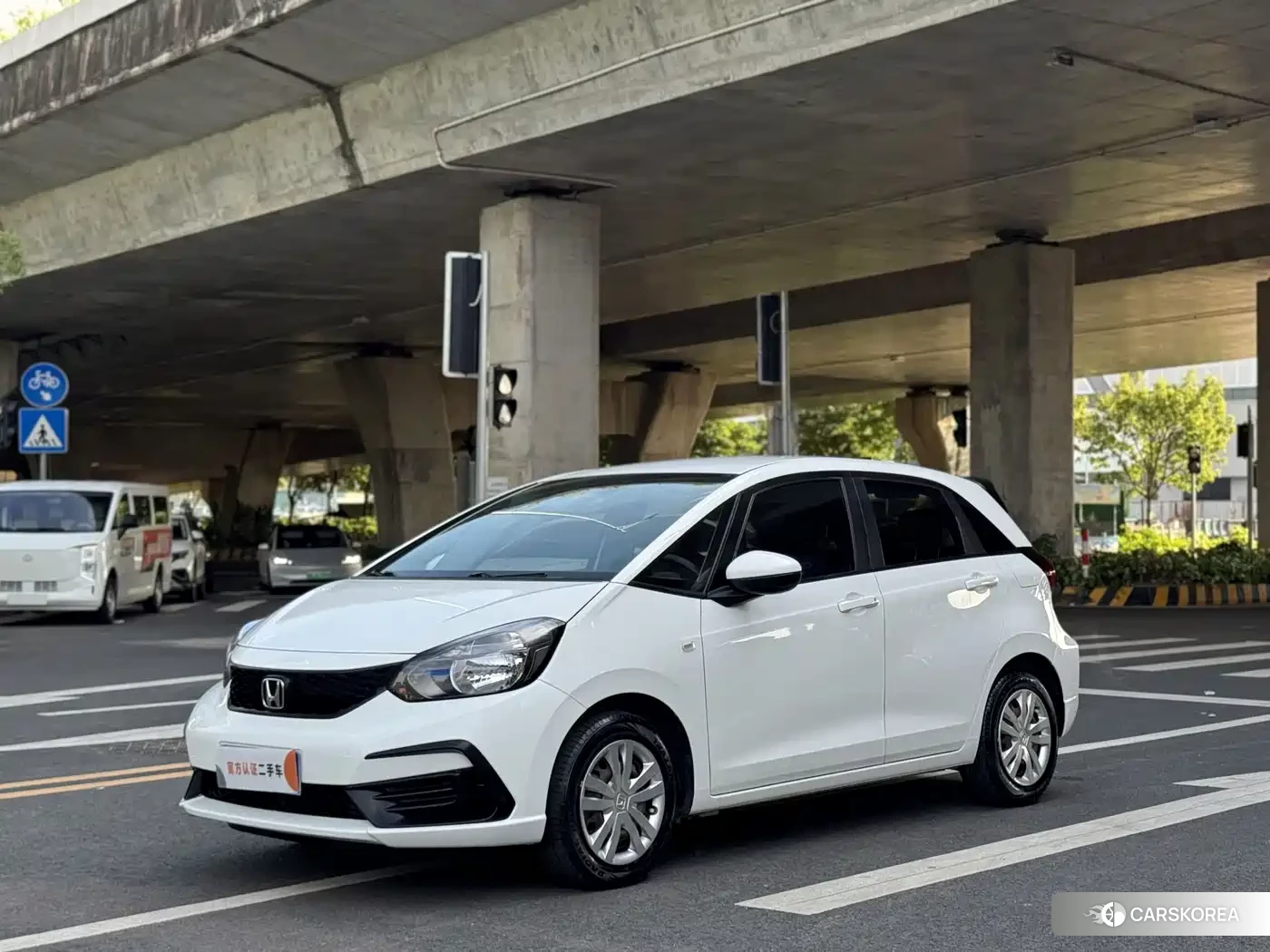 Honda Fit 2021 Белый из Китая