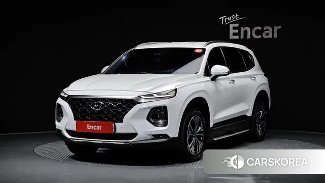 Hyundai Santa Fe TM 2018 Белый из Кореи