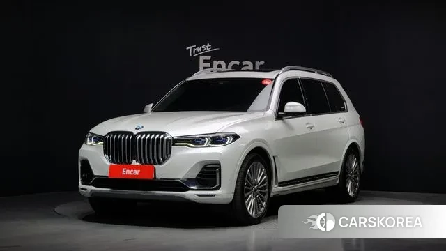 BMW X7 (G07) 2020 Белый из Кореи