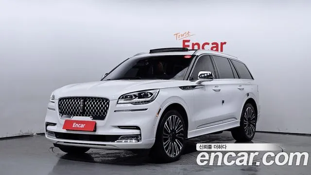 Lincoln Aviator 2nd generation 2020 Белый из Кореи