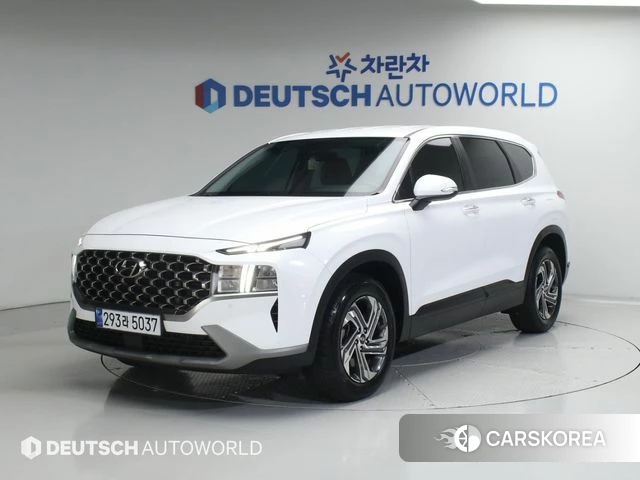 Hyundai The New Santa Fe 2022 Белый из Кореи