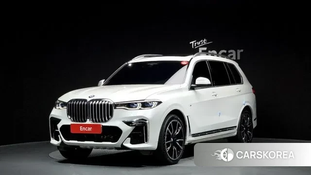 BMW X7 (G07) 2022 Белый из Кореи