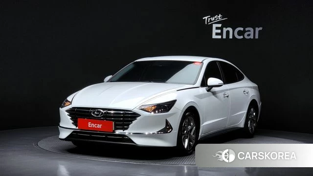 Hyundai Sonata (DN8) 2021 Белый из Кореи