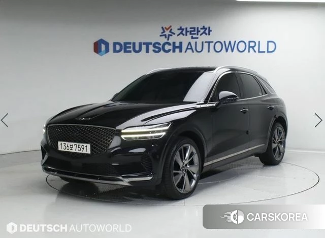 Genesis GV70 2021 Черный из Кореи