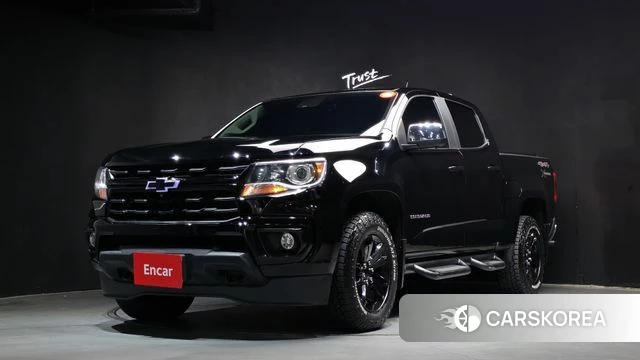 Chevrolet (GM Daewoo) Real New Colorado 2021 Черный из Кореи