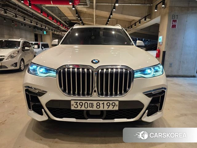 BMW X7 (G07) 2020 Белый из Кореи