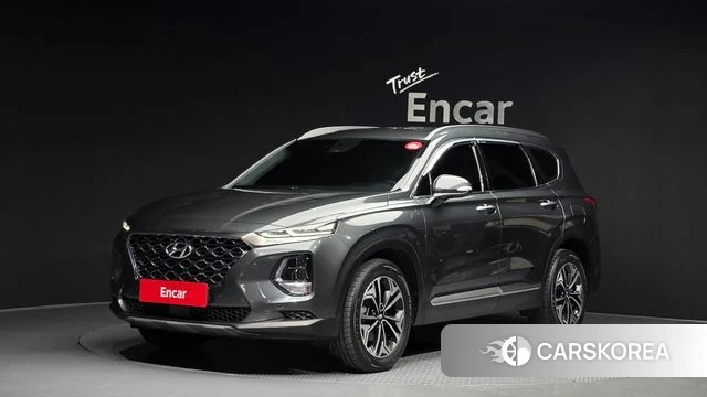 Hyundai Santa Fe TM 2018 Серый из Кореи